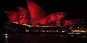 نورپردازی دیدنی اپرای سیدنی
